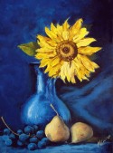 sun flower and fruits